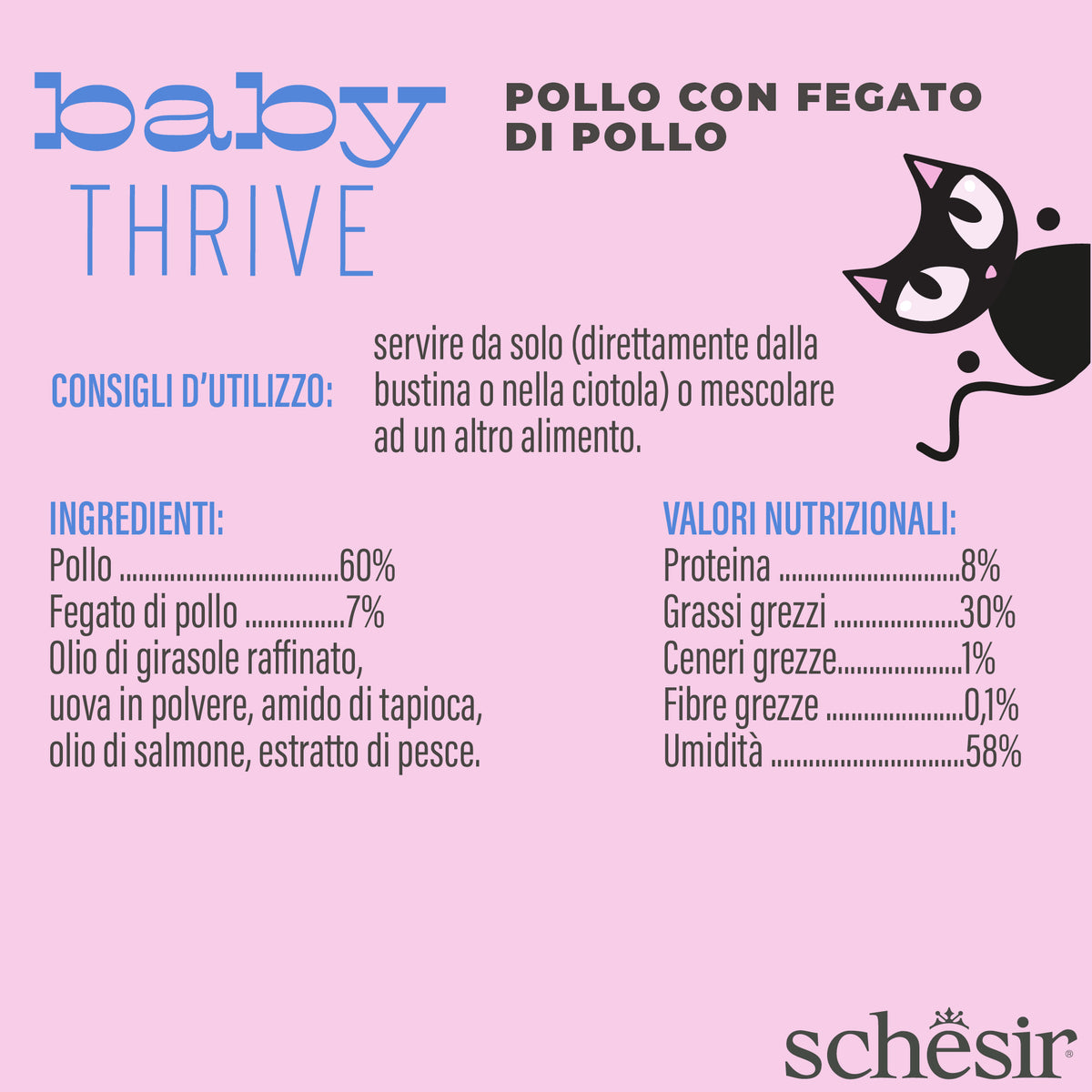 Baby Trive Pollo 20 per 8 g