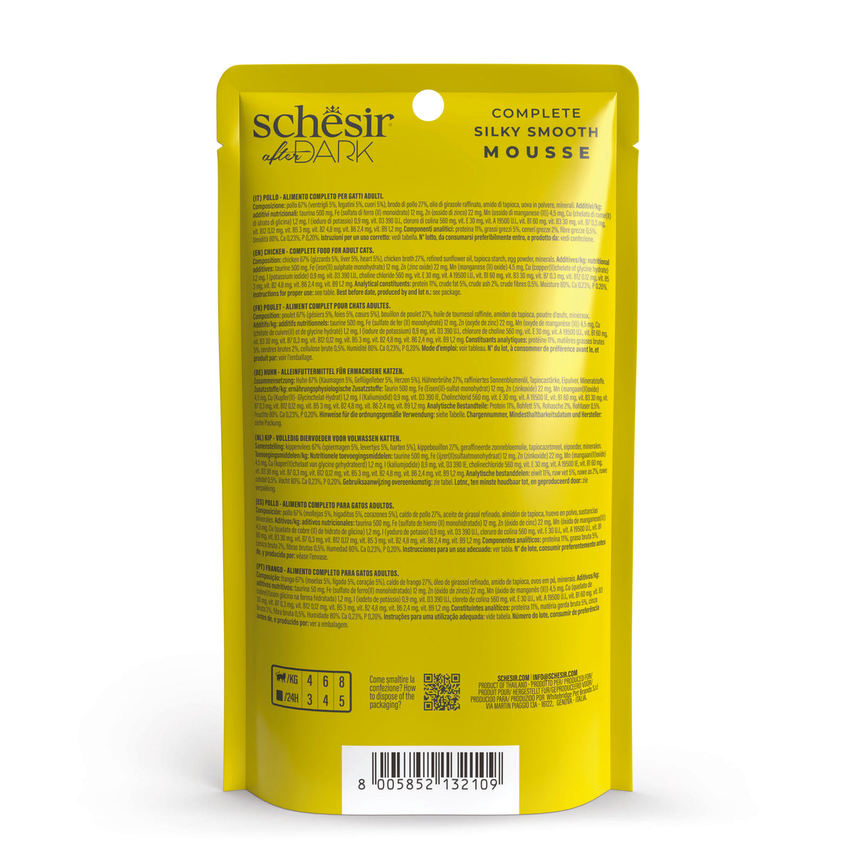 Schesir Velvet Mousse Pollo 80 g