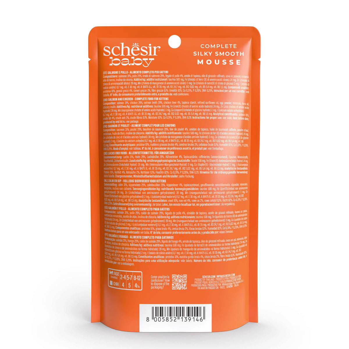 Baby Mousse Salm Pollo 70 g