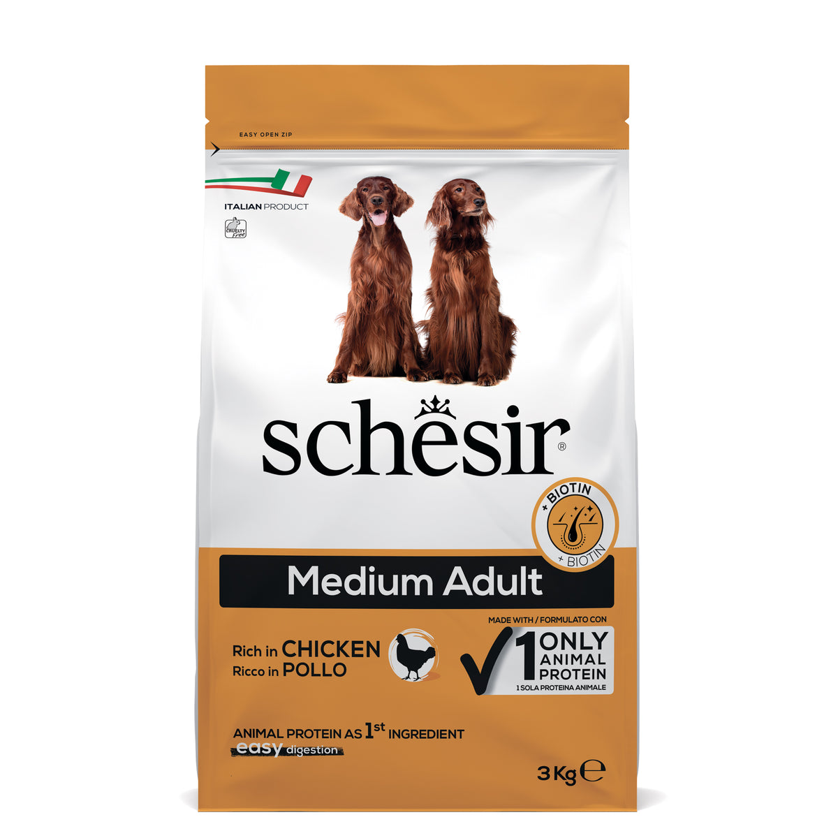 Schesir Adult Medium Pollo 3 kg