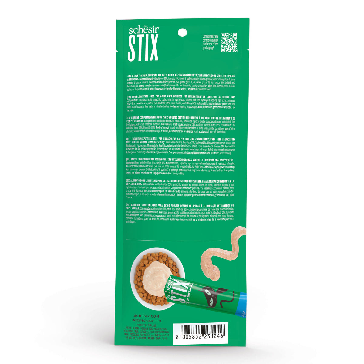 Stix Creamy Snacks Tonnetto 6/15 g