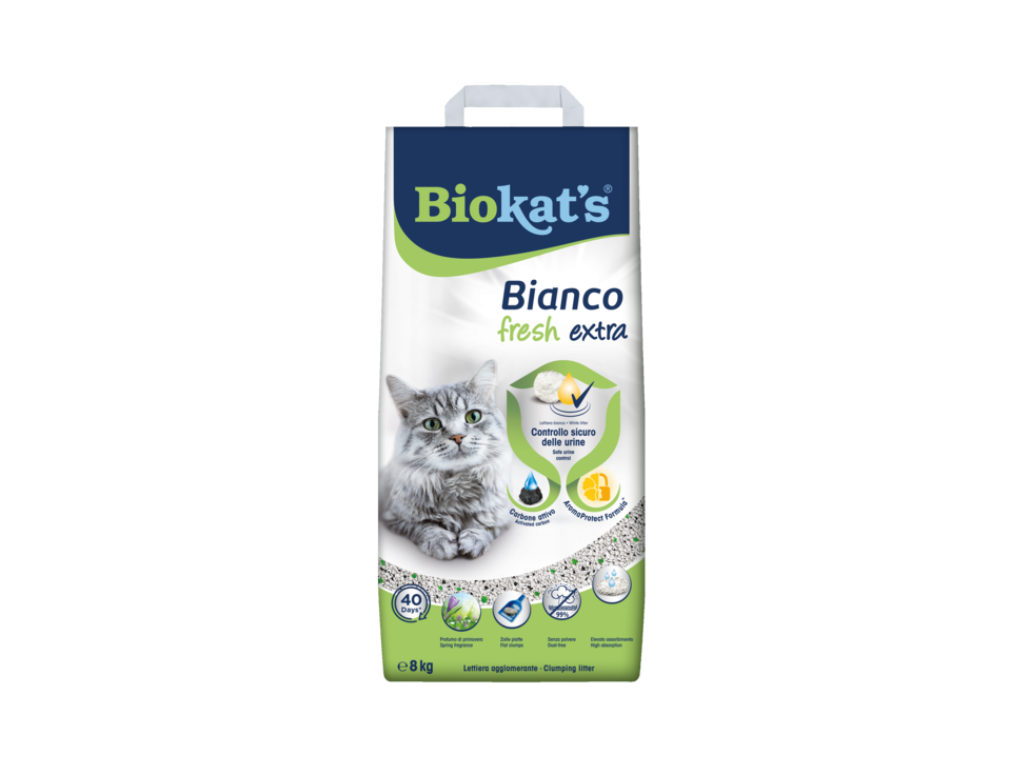 Biokat's Bianco Fresh Extra 8 kg.