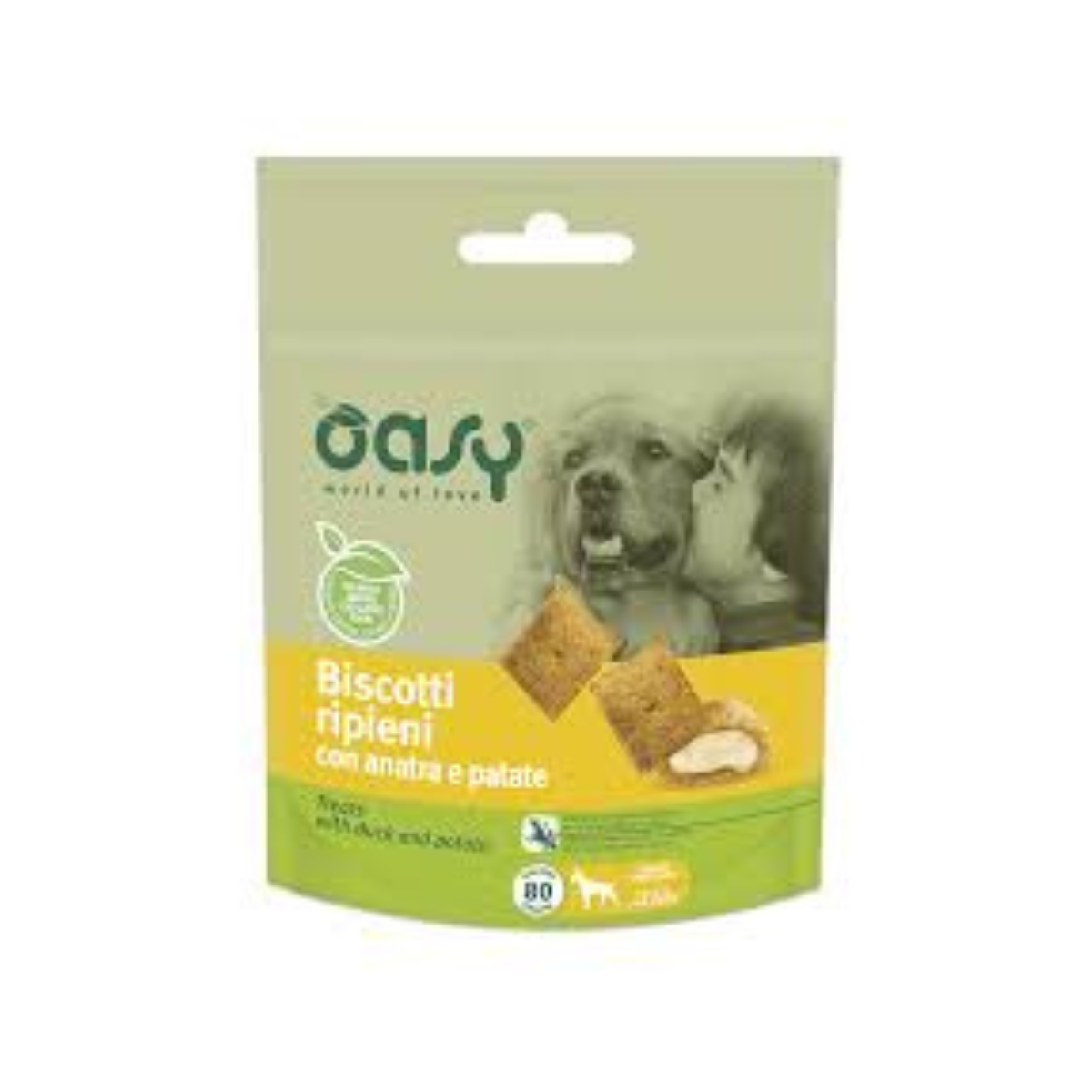 Oasy biscotti ripieni Anatra e patate