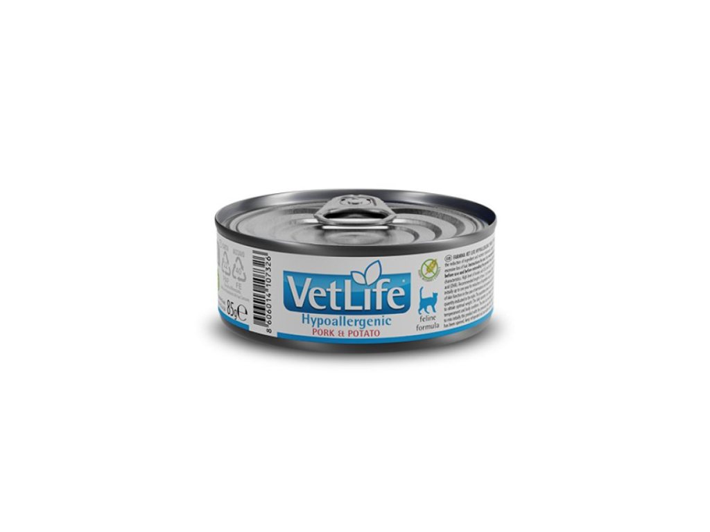 Vet Life Hypoallergenic maiale e patate 85 g