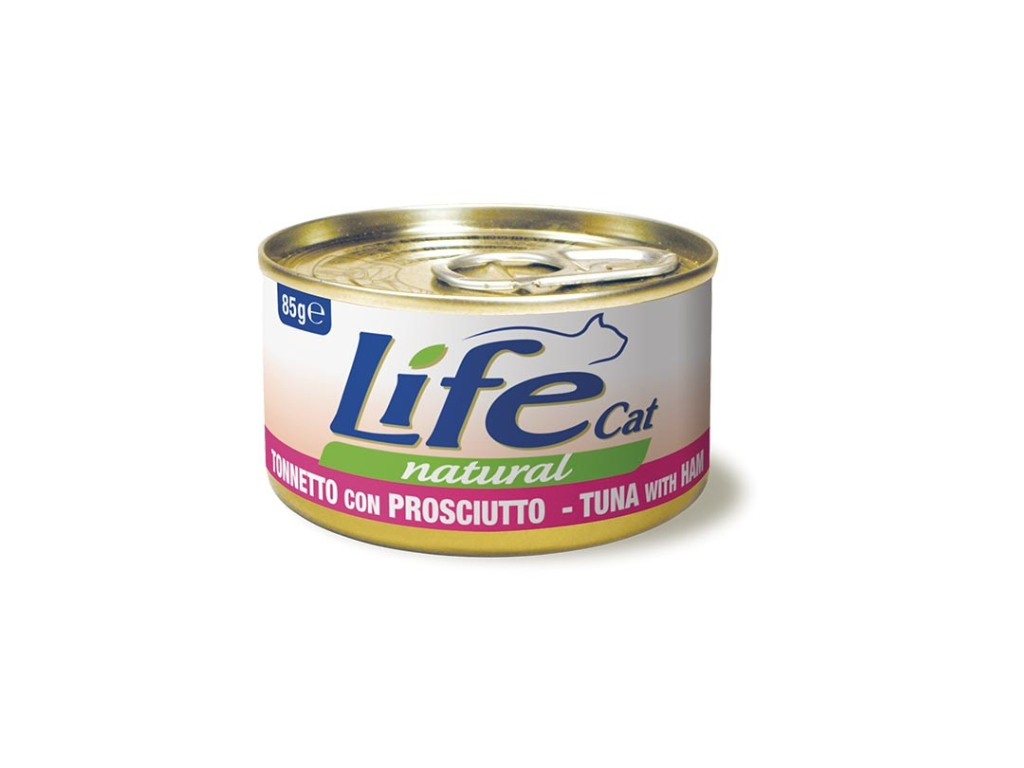 Life Cat Tonno e Prosciutto 85 g