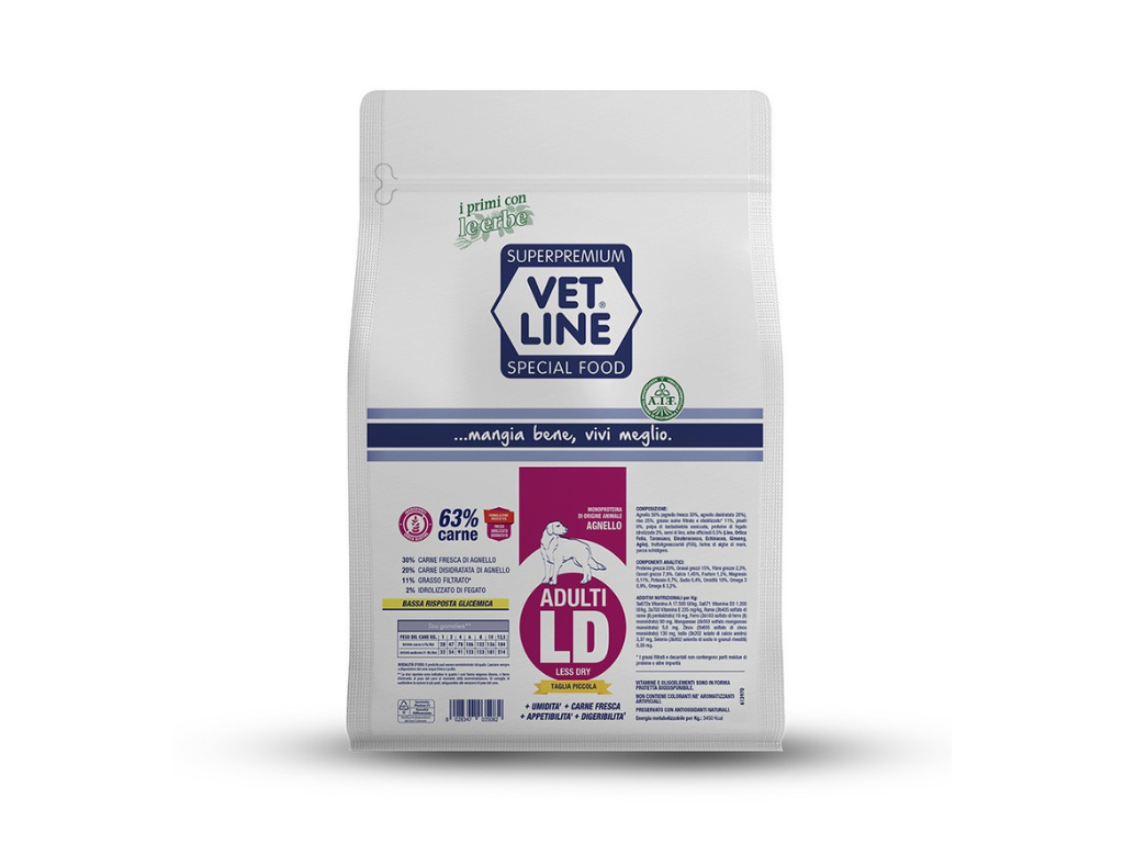 Ad. taglia Picc. ld Agnello 0,8 kg