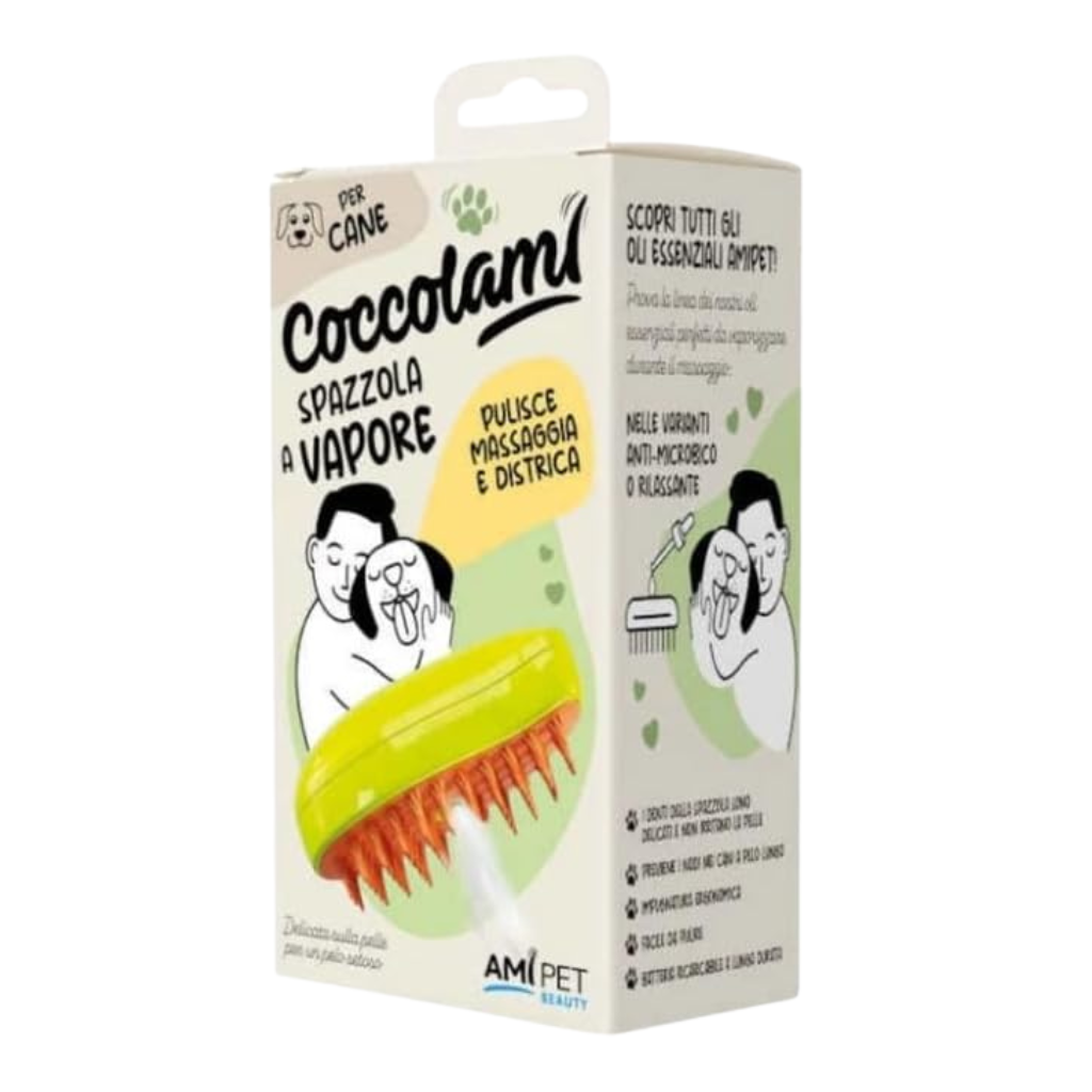 Spazzola a Vapore Coccolami Cane