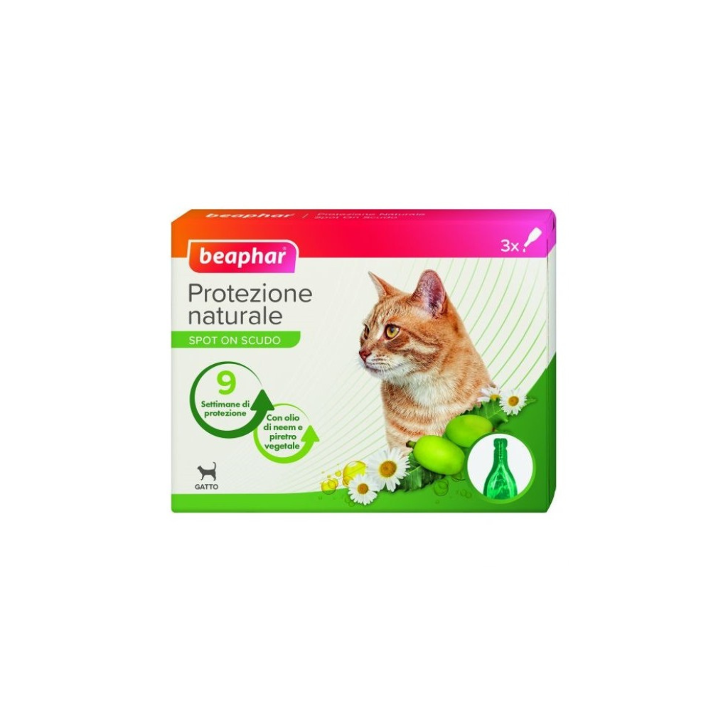 Beaphar 3 Pipette Naturali per Gatti