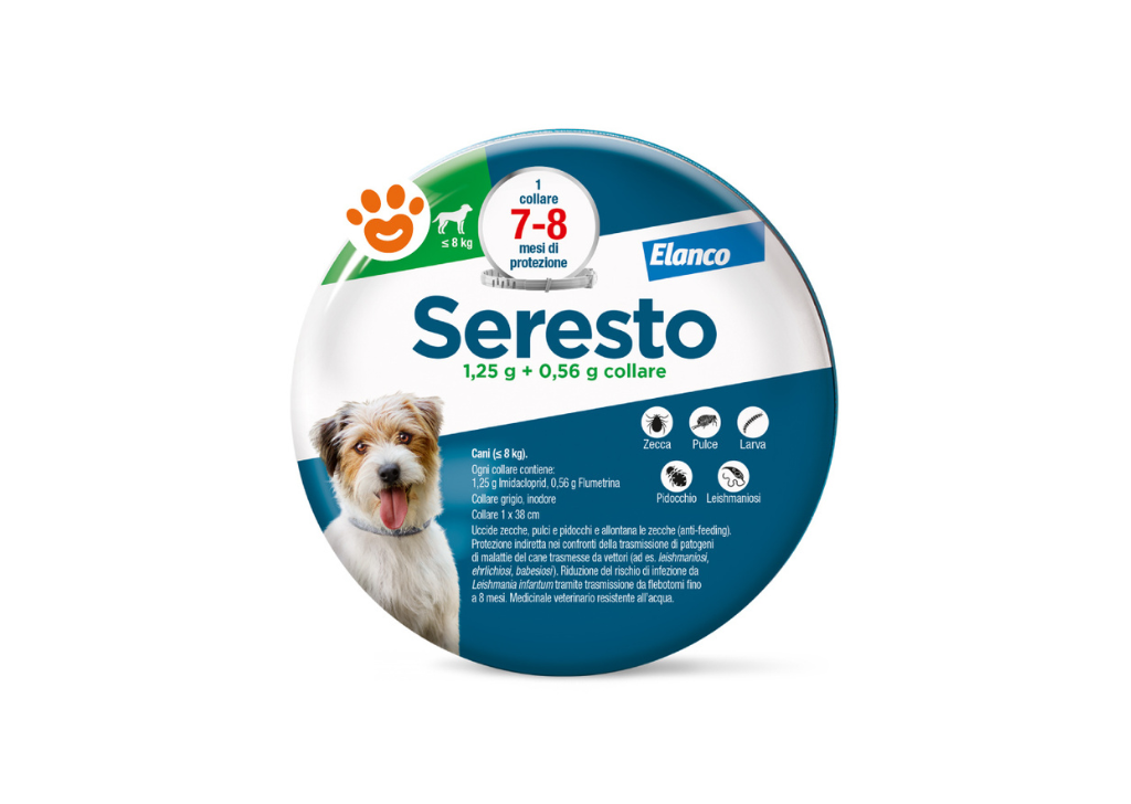 Seresto Collare per Cani Fino 8 kg