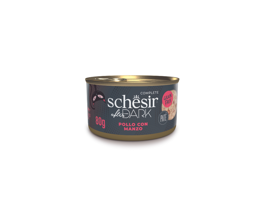 Schesir Pollo Manzo 80 g Filetti