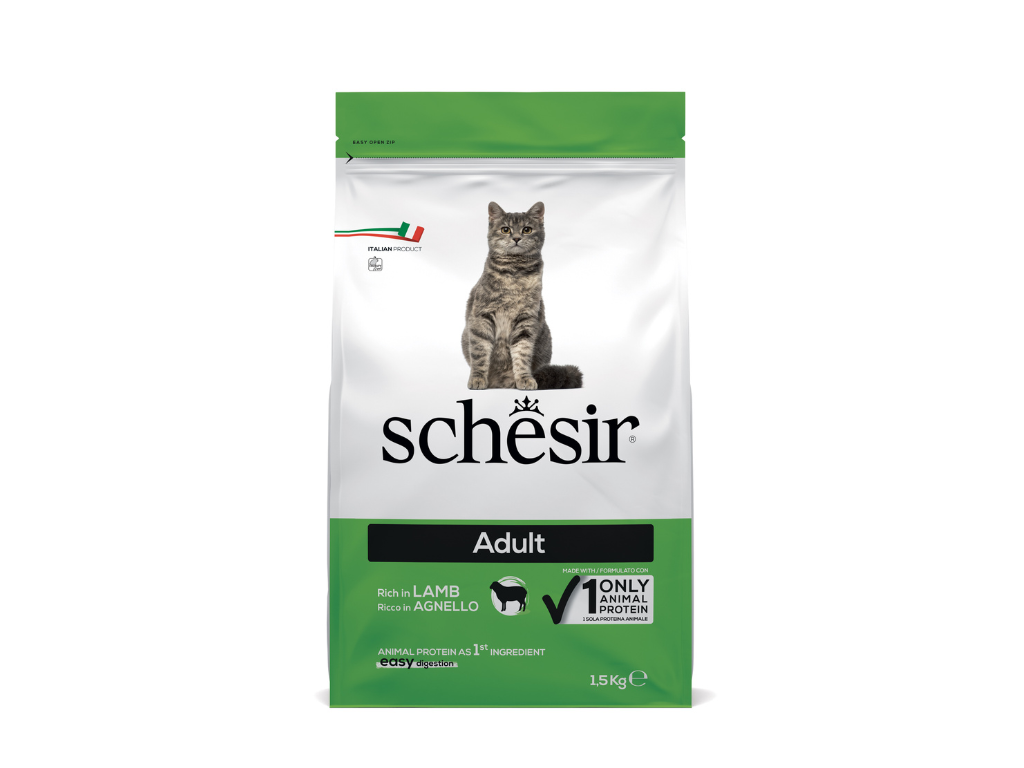 Schesir Dry Original Adult ricco con agnello 1,5 kg