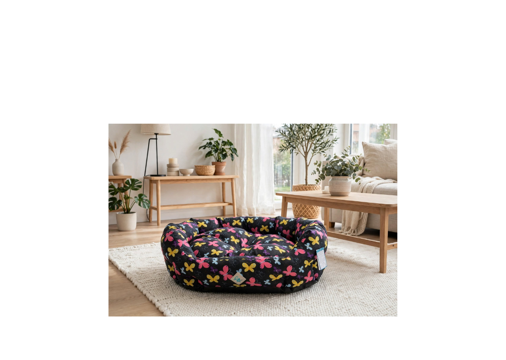 Leo Pet Cuccia Santorini Oxford Butterfly Water Resistent 75x65x25H