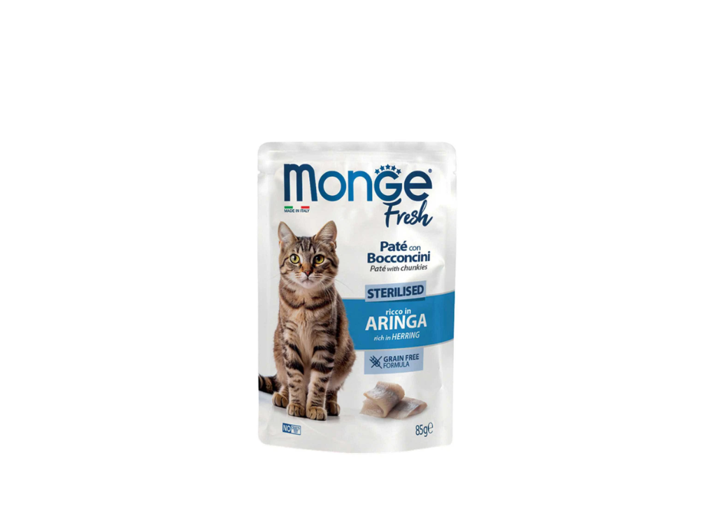 Monge Fresh Busta Cat Sterilized Aringa 85 g
