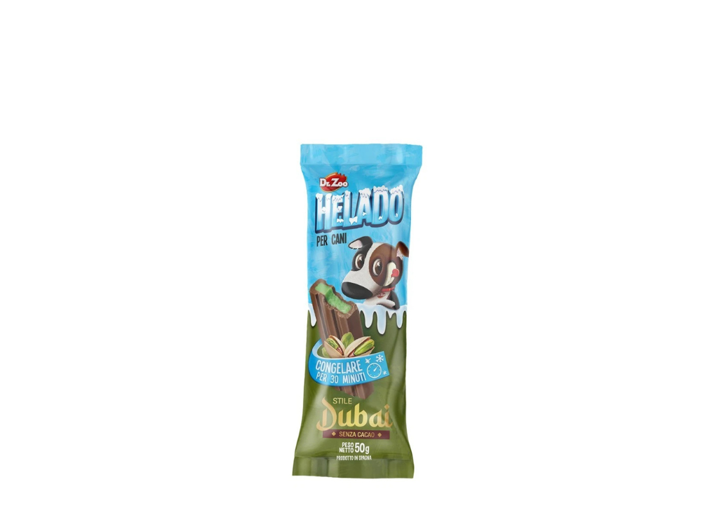 Record Helado Snack per Cani Stile Dubai al Gustopistacchio 50 g