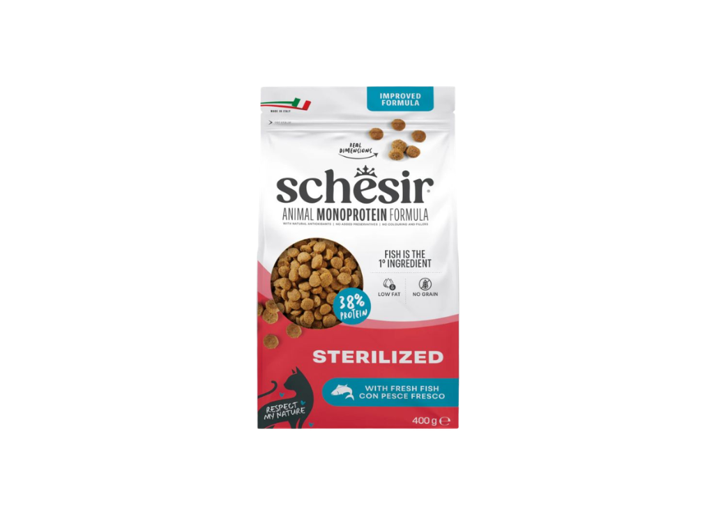 Schesir Cat Monoprotein Sterilized Pesce 400 g