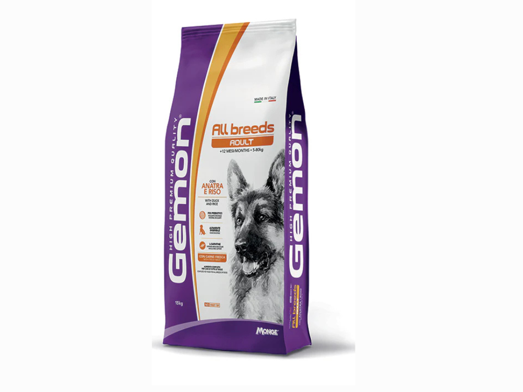 Gemon All Breeds Adult Anatra/riso 15 kg