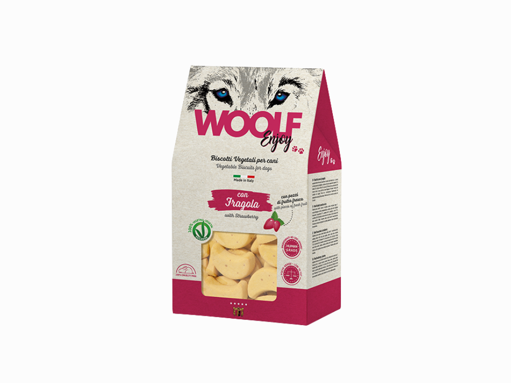Biscotti Woolf con Fragola