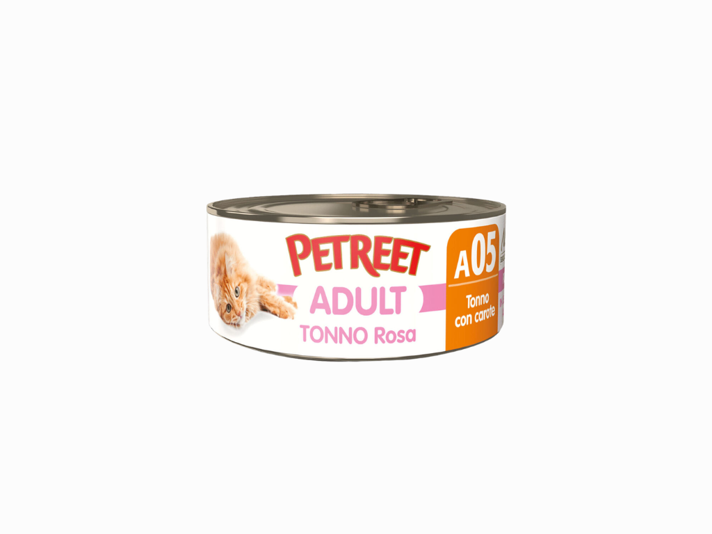 Petreet Sfilaccetti Tonno Rosa e Carote 70 g