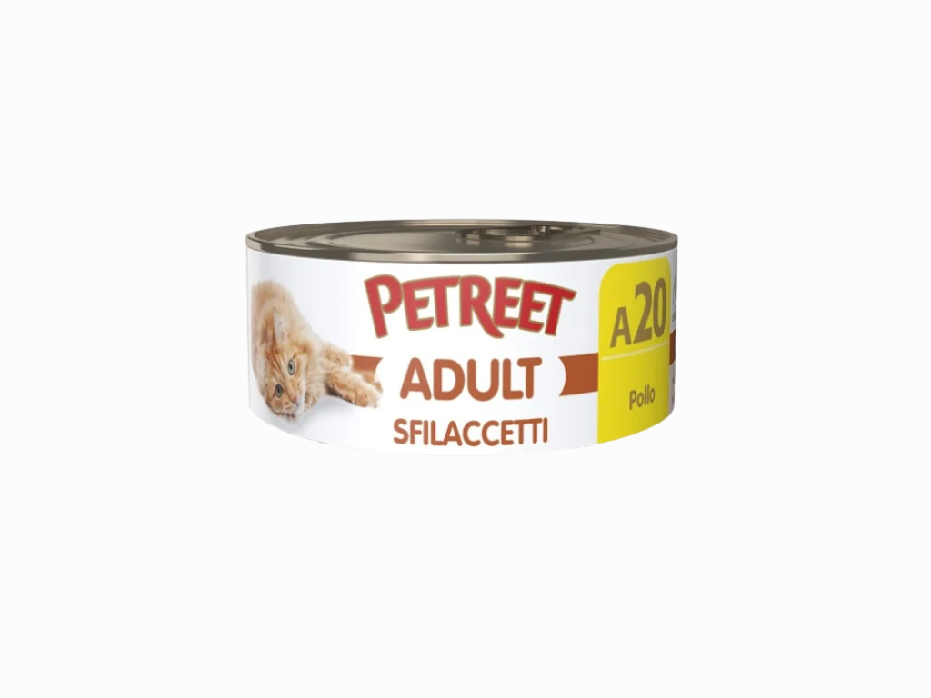 Petreet Sfilaccetti A20 Pollo 70 g