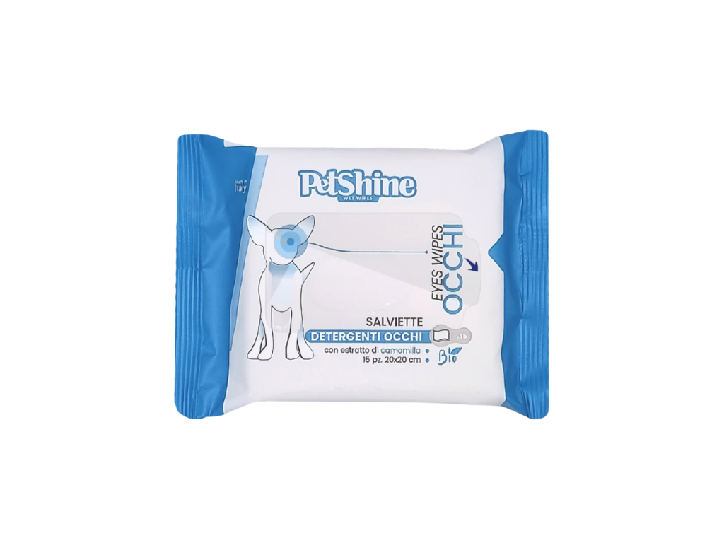 Petshine Occhi Salviette 15 pz