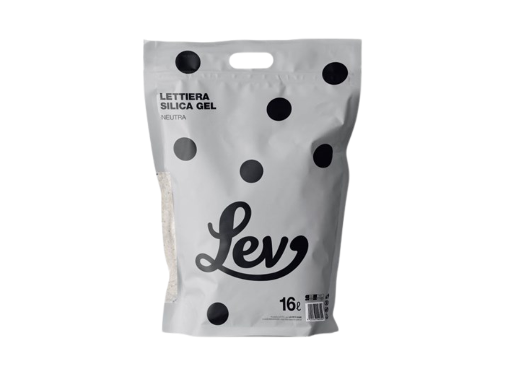 Lettiera Silica Gel Neutra 16 l.