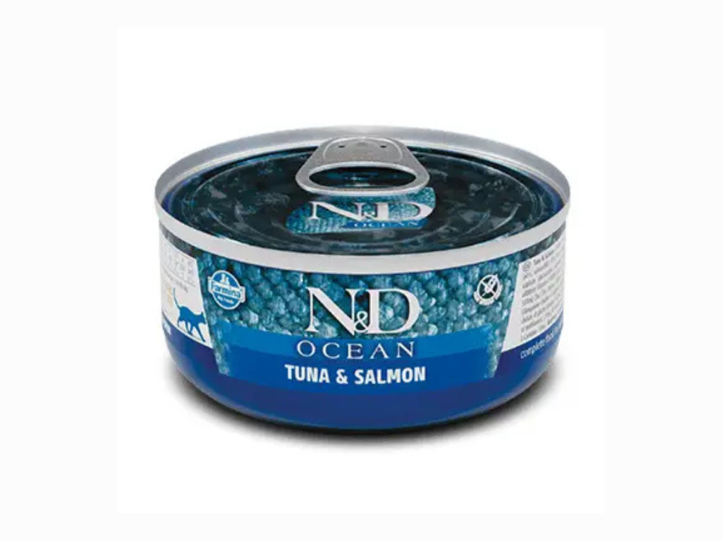 N&D Cat Ocean Tonno/salmone 70 g