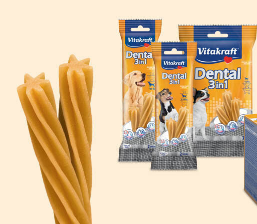 Dental 3in1 Vitakraft mis. S 7 pezzi