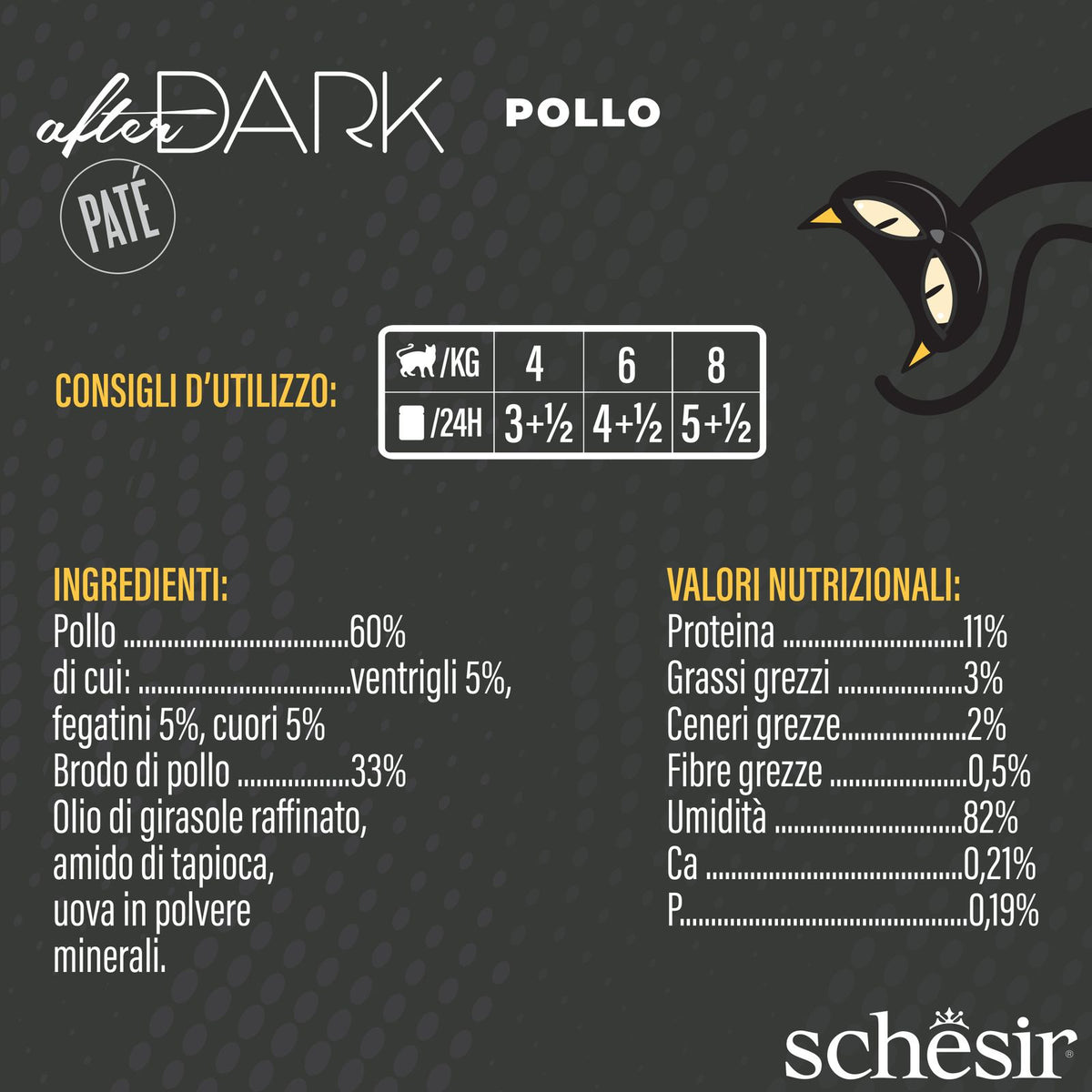 Schesir After Dark Pollo
