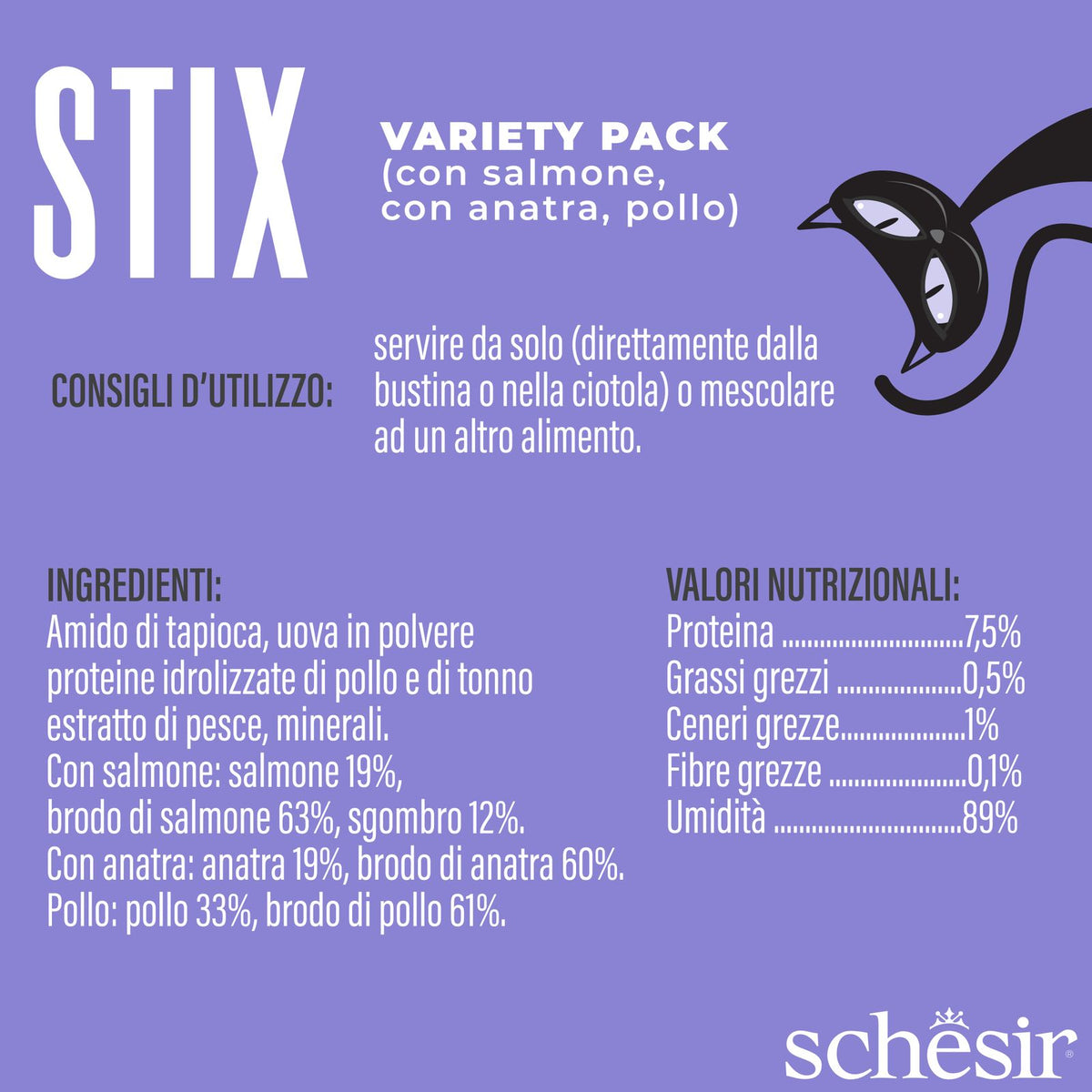 Schesir Stix Variety pack