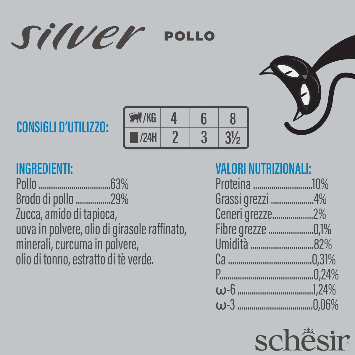 Silver Mousse Pollo 80 g