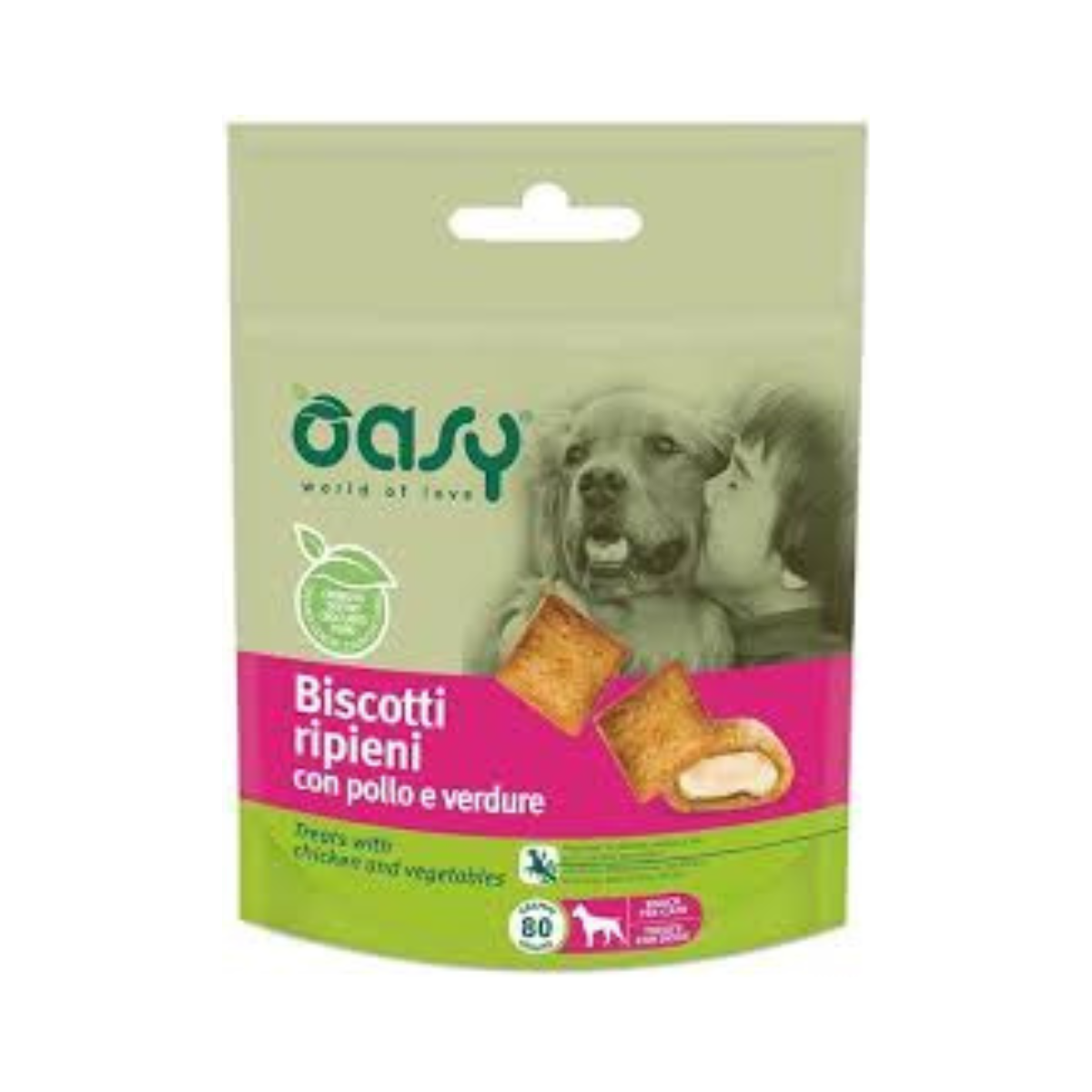 Oasy biscotti ripieni Pollo e verdure
