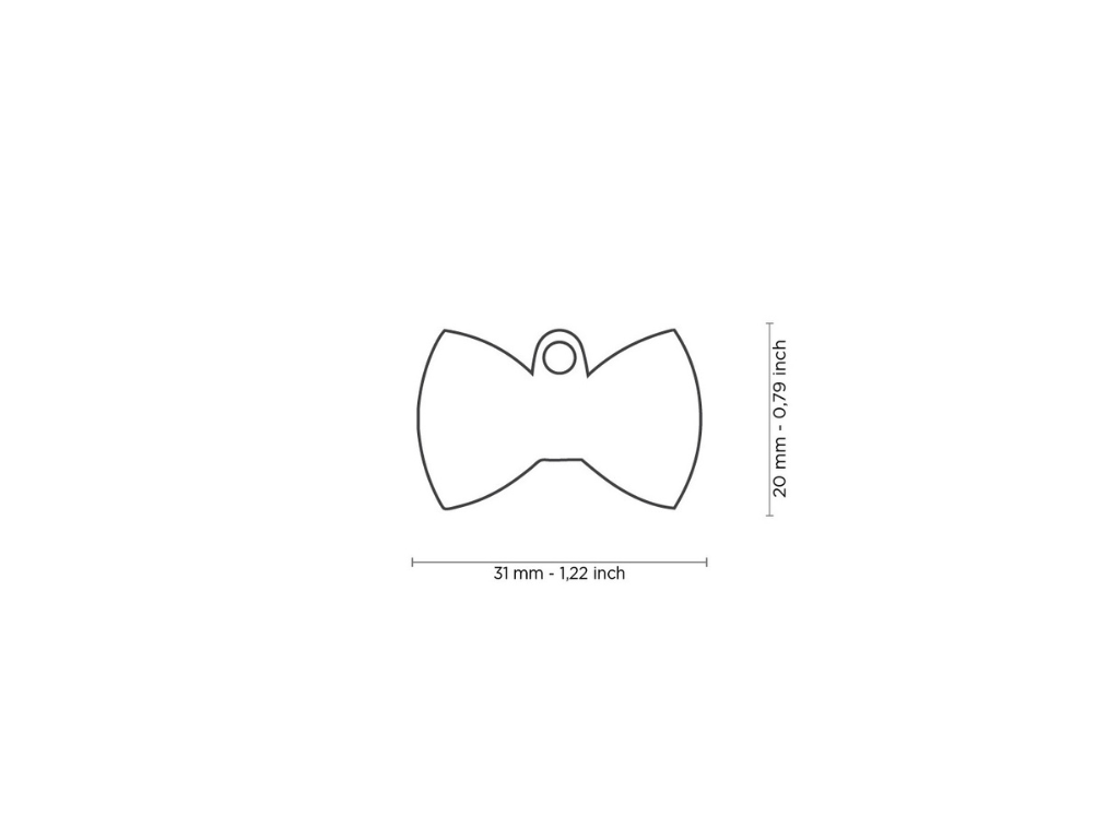 Medagl Bow Tie Red