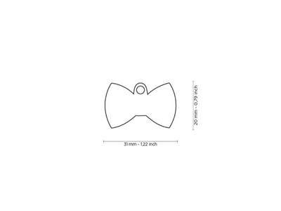 Medagl Bow Tie Red