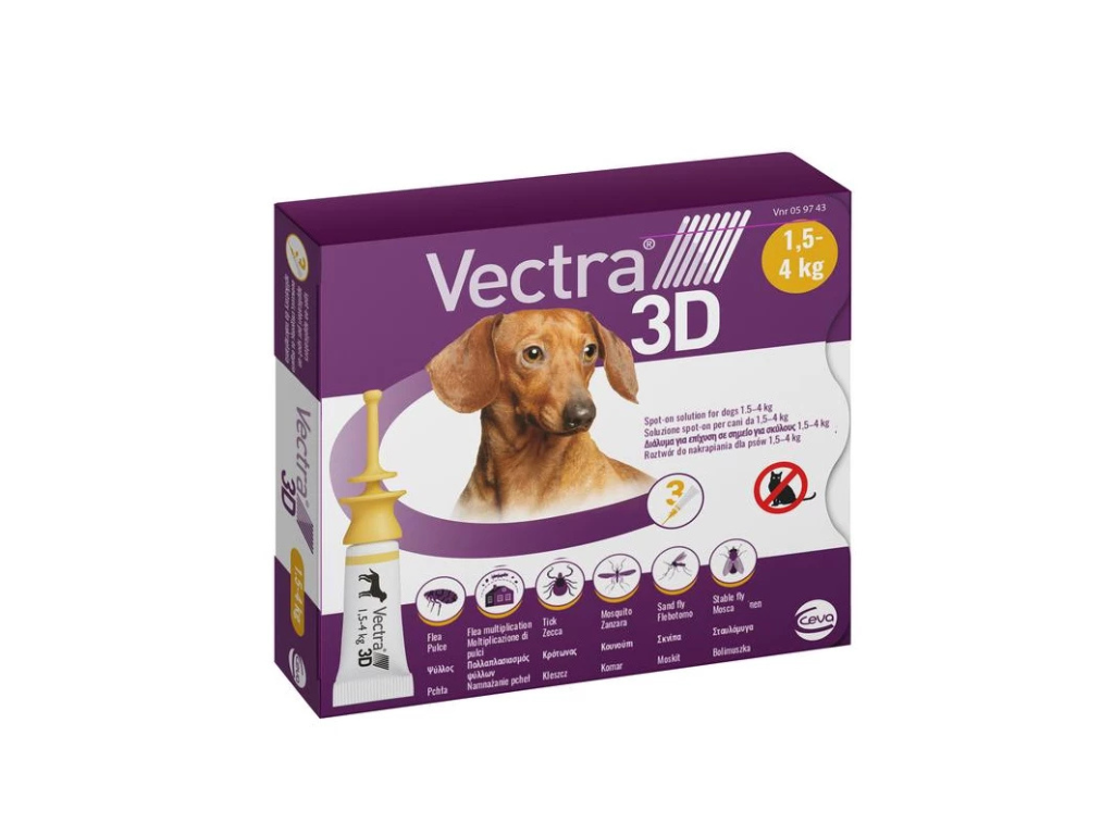 Vectra 3D Cani 1,5-4 kg