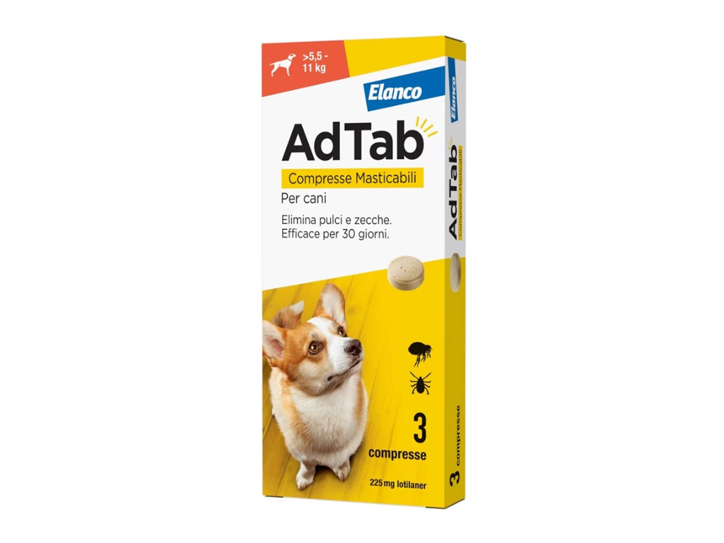Adtab 225 mg X3BLCD 5,5-11 kg