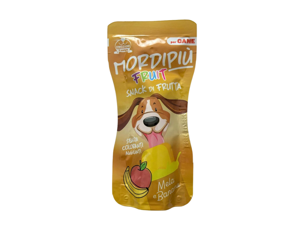 Snack Mordipiu alla Frutta 50 g. Mela e Banana