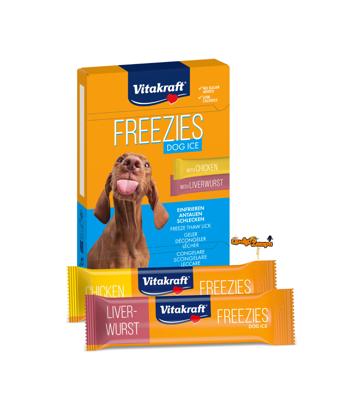 Vitakraft Dog Ice Freezies Mp 3 X Salsic 2 X Pollo