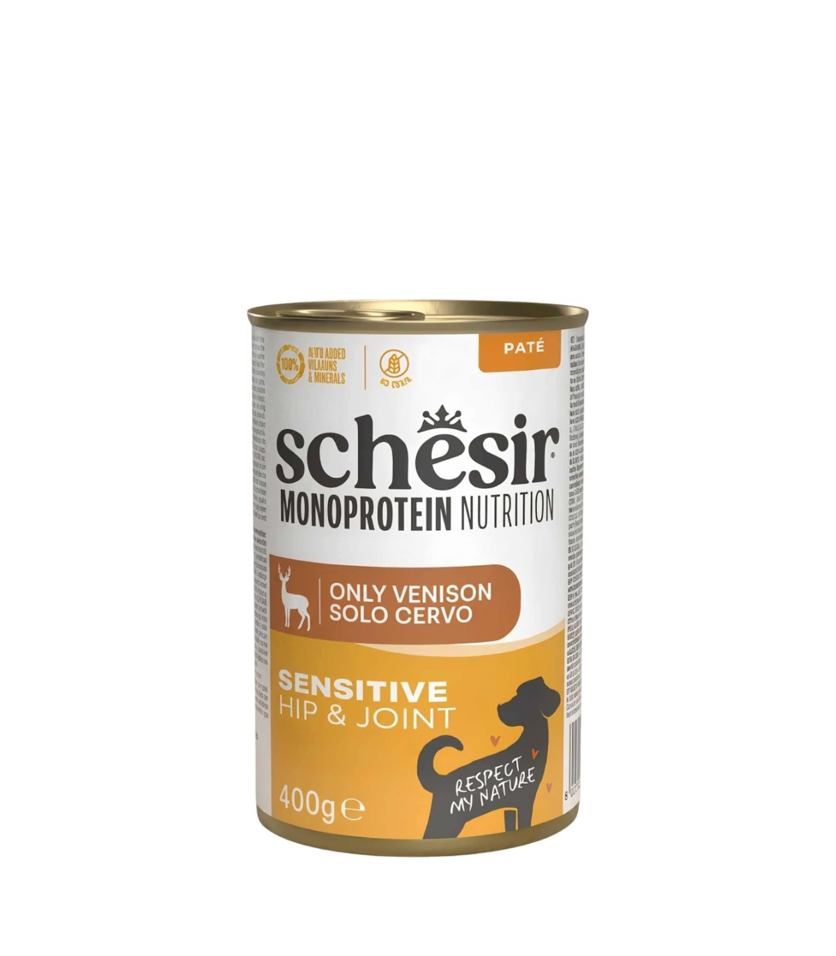 Schesir Dog Monoprotein Joint Cervo 400 g Pate