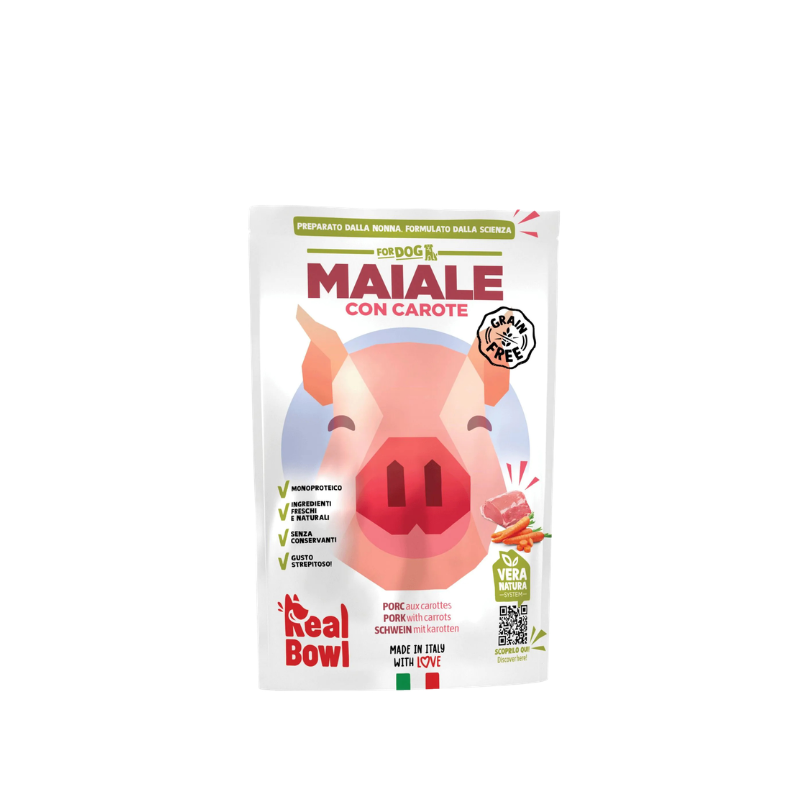 Real Bowl Busta Cane Maiale 150 g