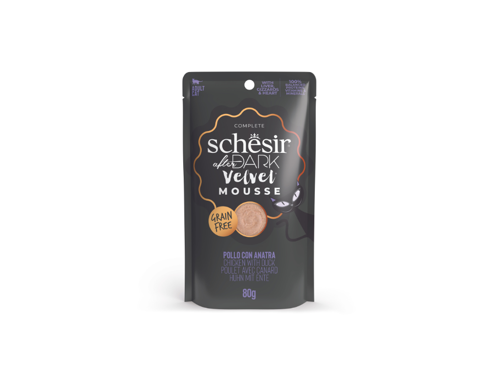 Schesir Velvet Mousse Pollo Anatra 80 g