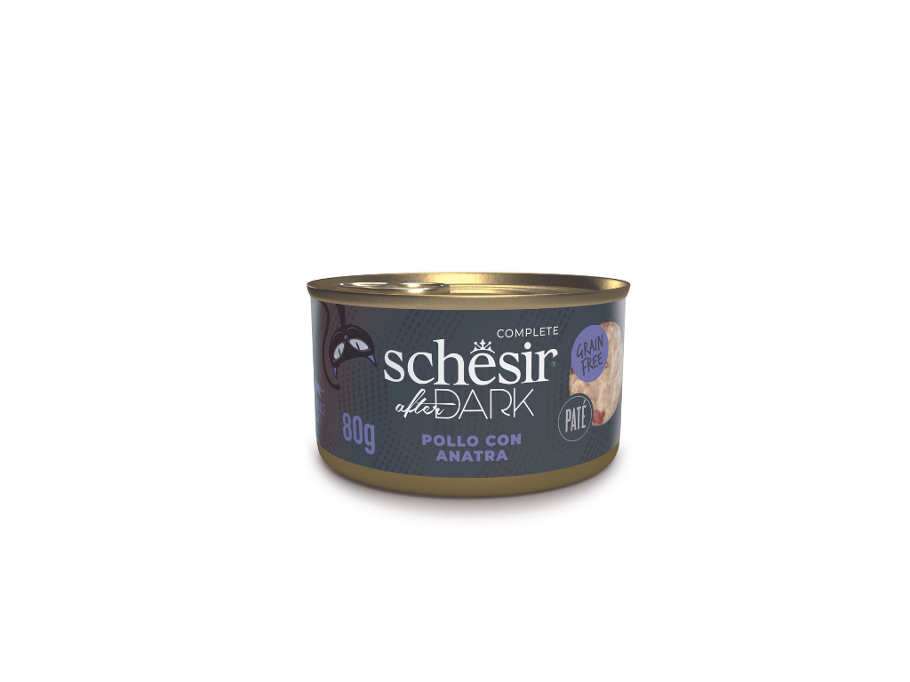 Schesir Pollo Anatra 80 g Filetti