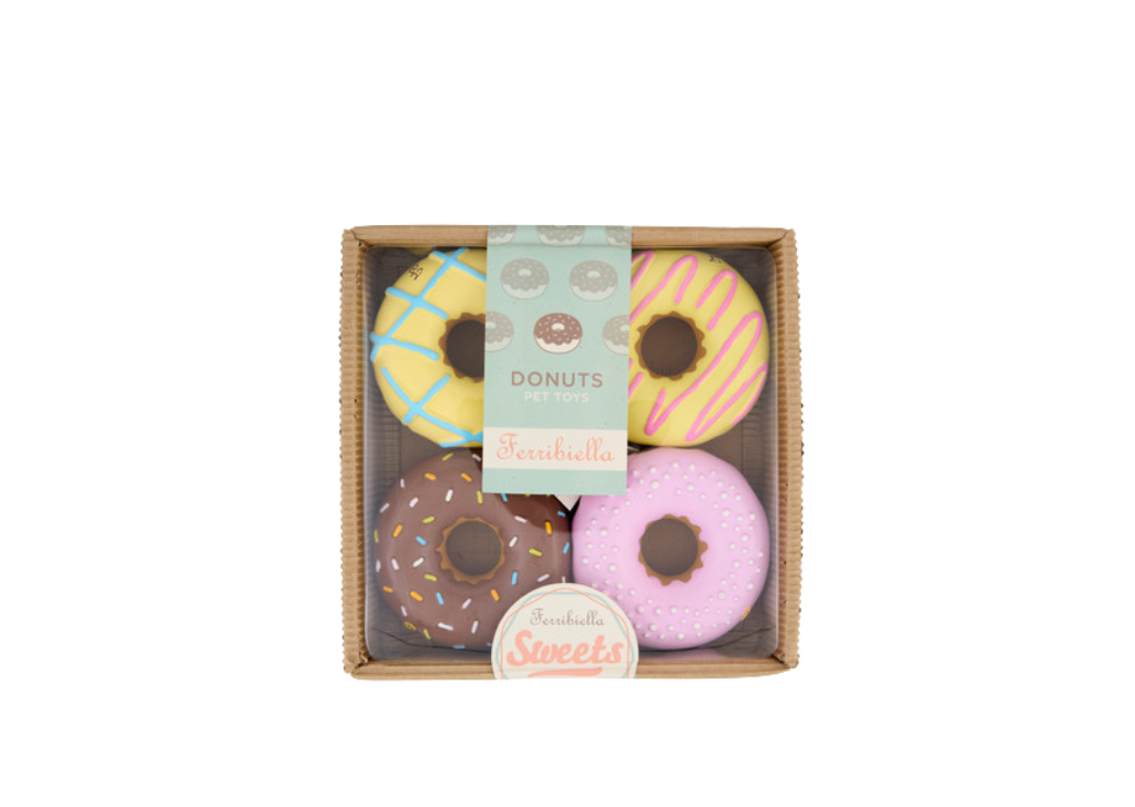 Ferribiella Donuts in Lattice 11 cm 4 pz