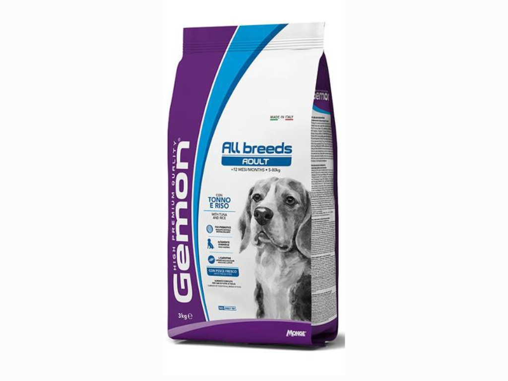 Gemon All Breeds Tonno e Riso 15 kg