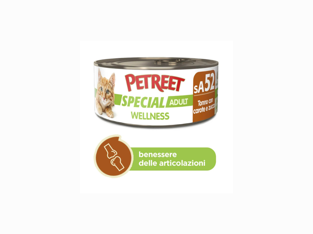 Petreet SA52 Funzionali Tonno con Carote e Zucca 70 g