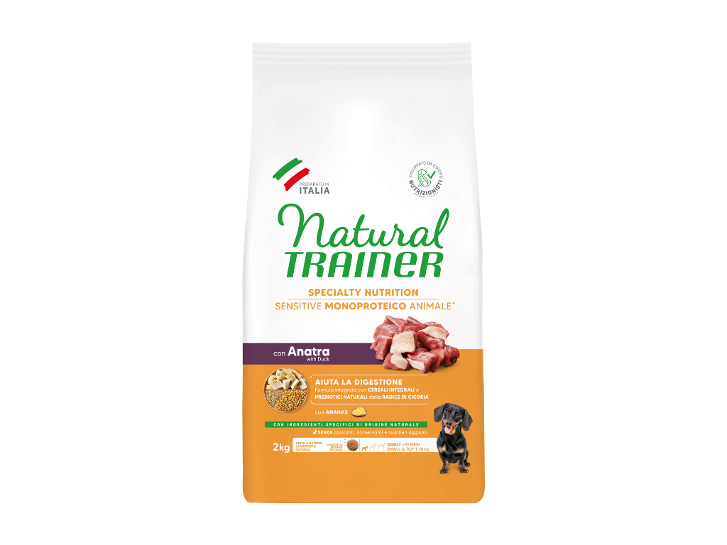 Natural Trainer Adult Mini Sensitive Duck & Rice 2 kg
