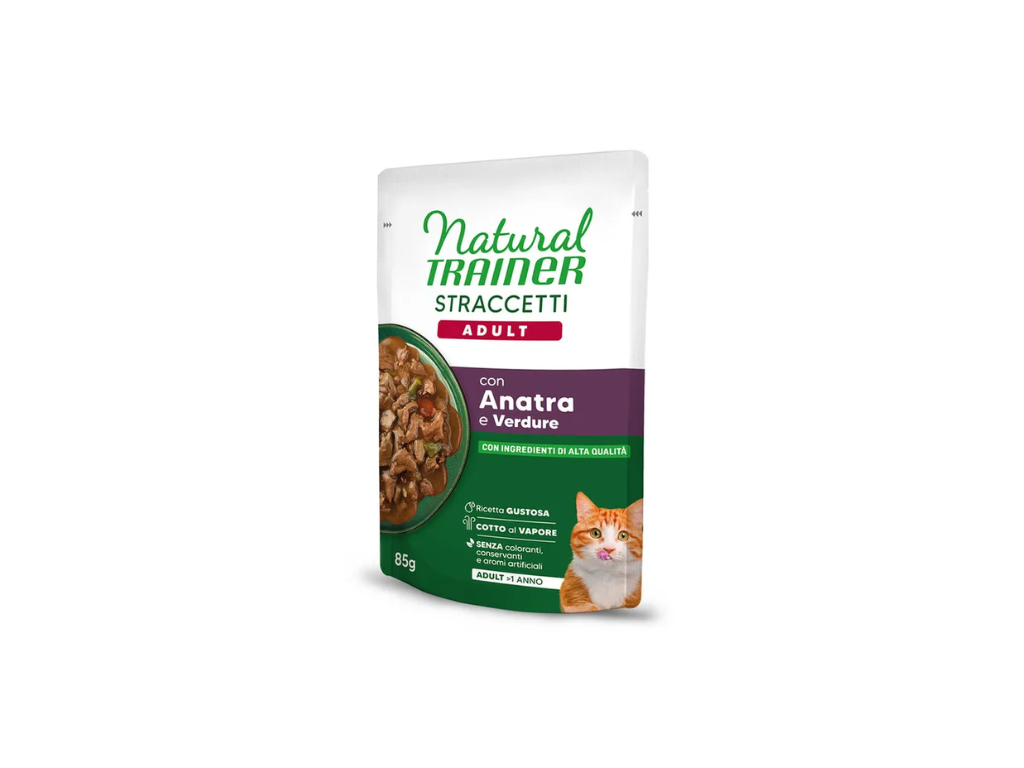 Natural Trainer Straccetti Adult Anatra 85 g