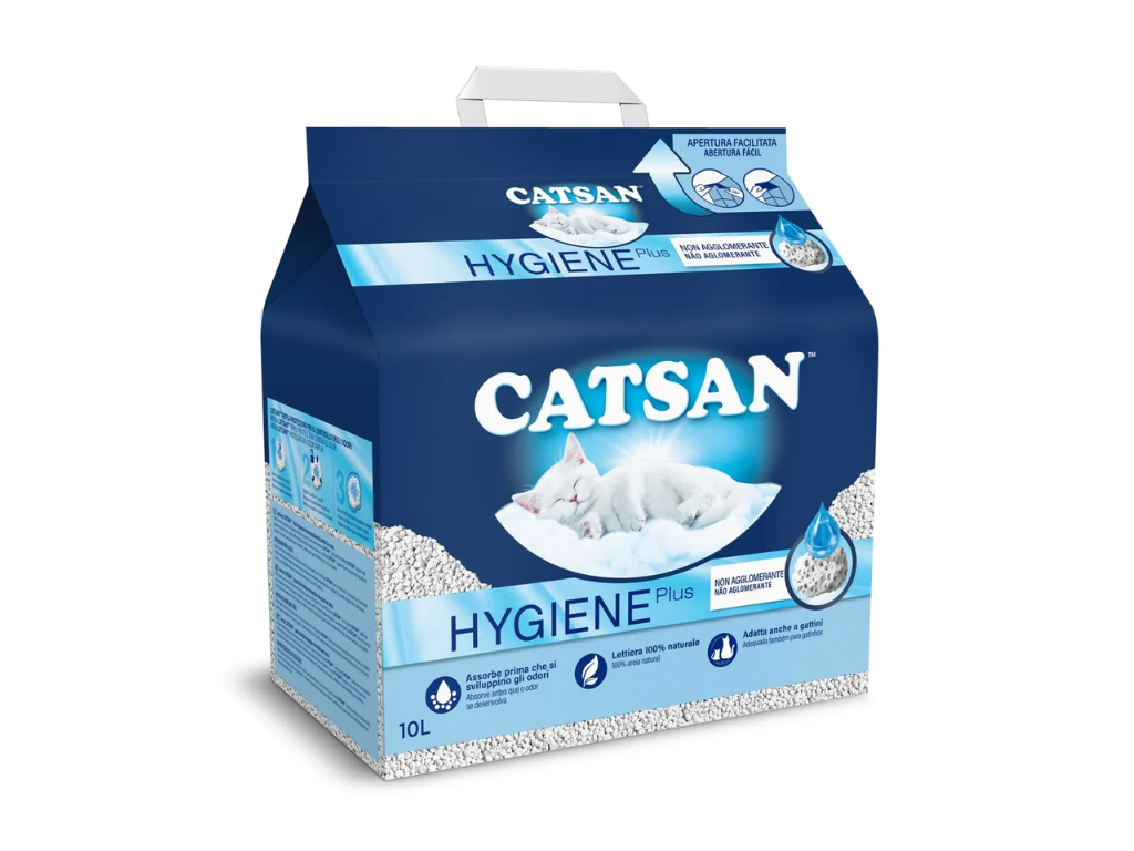 Catsan Hygene Plus 10LT