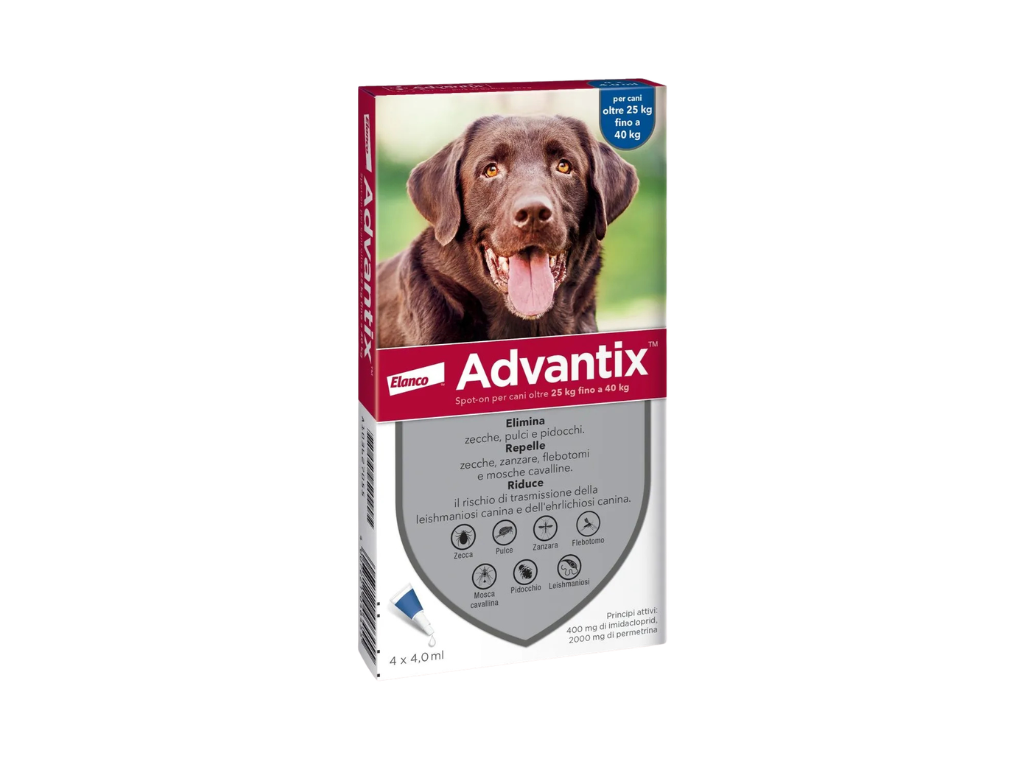 Advantix Spot On 25-40 kg 6 Fiale