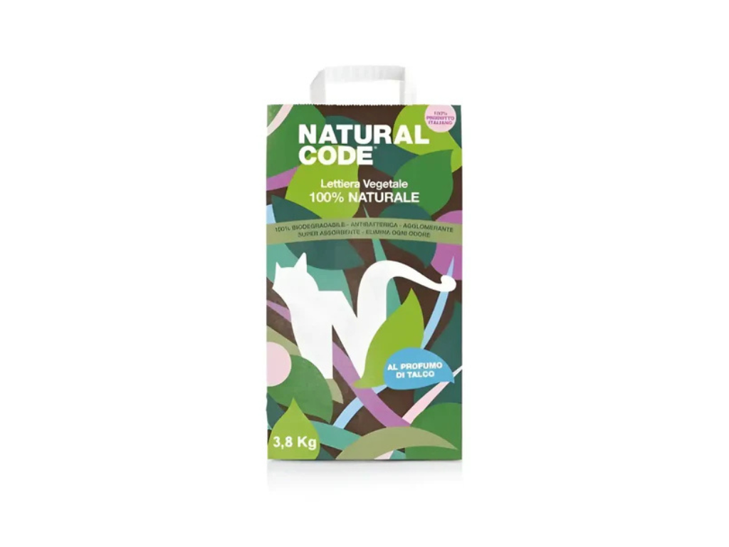 Lettiera Vegetale Agglomerante Mais Profumata 3,8 kg