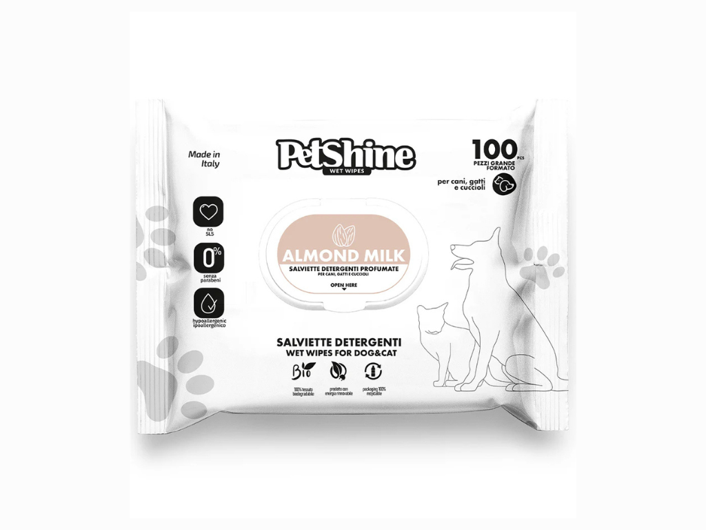 Petshine 100 pz Salv. almond Milk